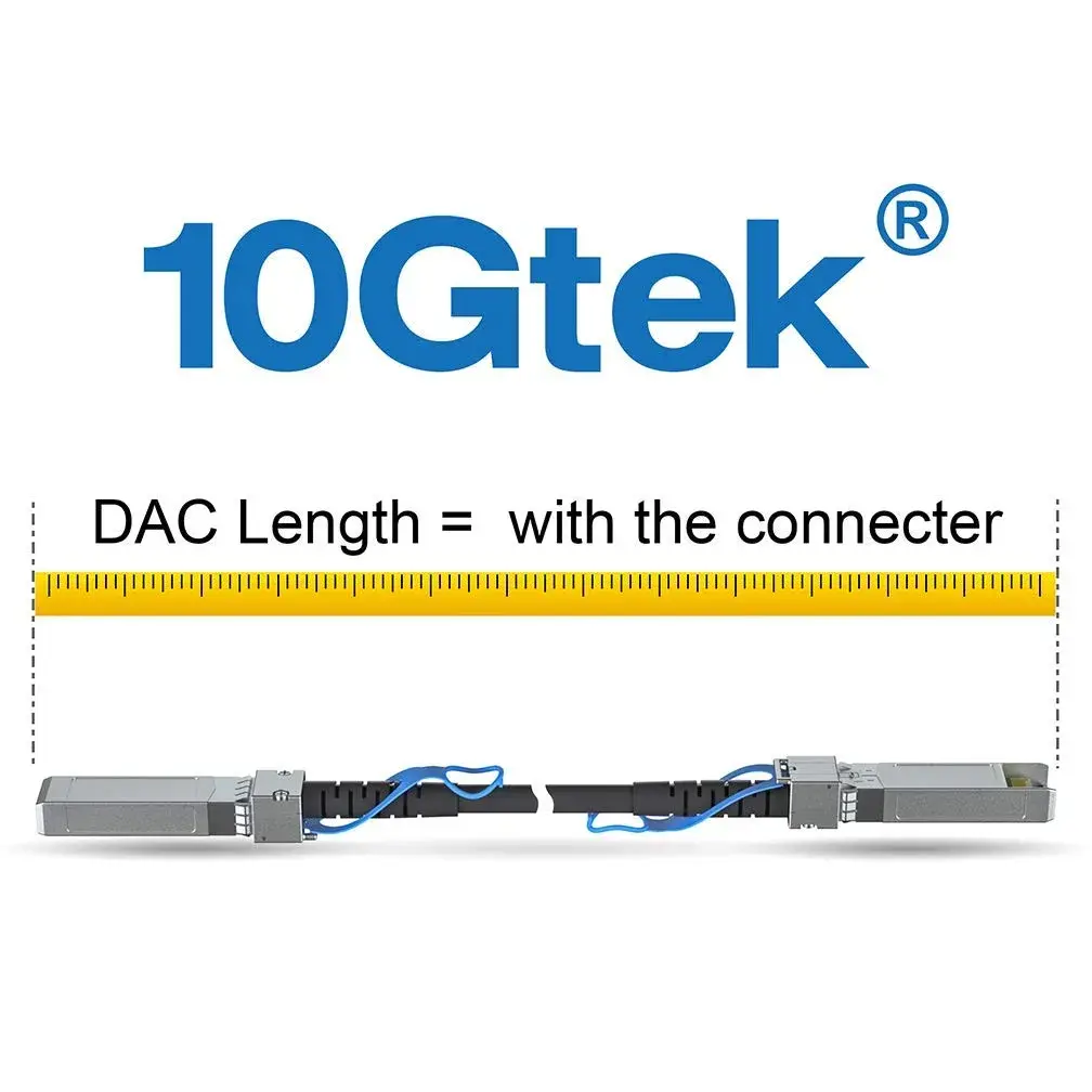 10Gtek 10G SFP+ DAC Cable 7m (23 ft) | Active Direct Attach Copper Twinax Cable Assembly for Cisco - view 7