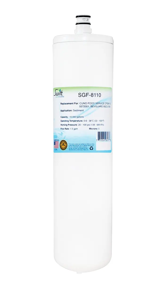 Swift Green Filters SGF-8110 Compatible Commercial Water Filter 1 Pack | Reduces VOCs & Sediment for Cleaner Water - main product image