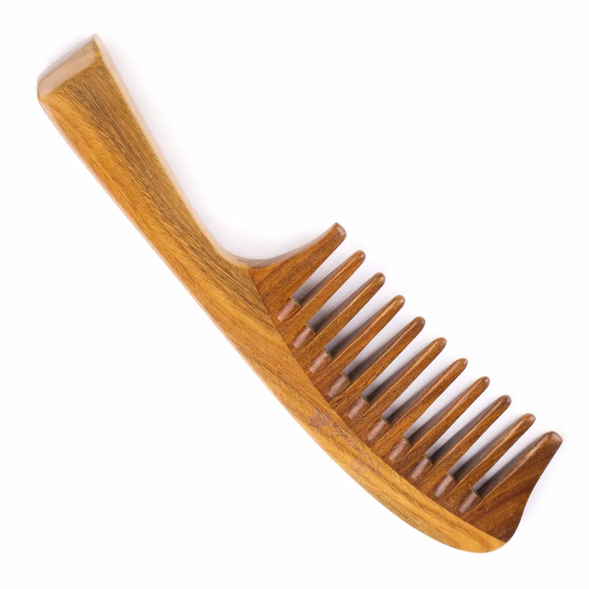 Breezelike Wide Tooth Comb for Curly Hair | Sandalwood Detangler with Natural Fragrance (70-120 chars) - main product image