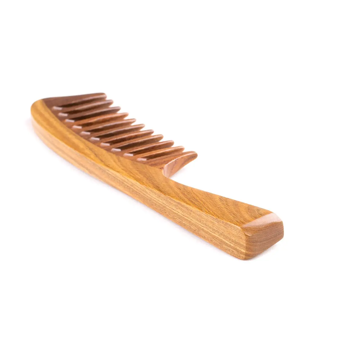 Breezelike Wide Tooth Comb for Curly Hair | Sandalwood Detangler with Natural Fragrance (70-120 chars) - view 4