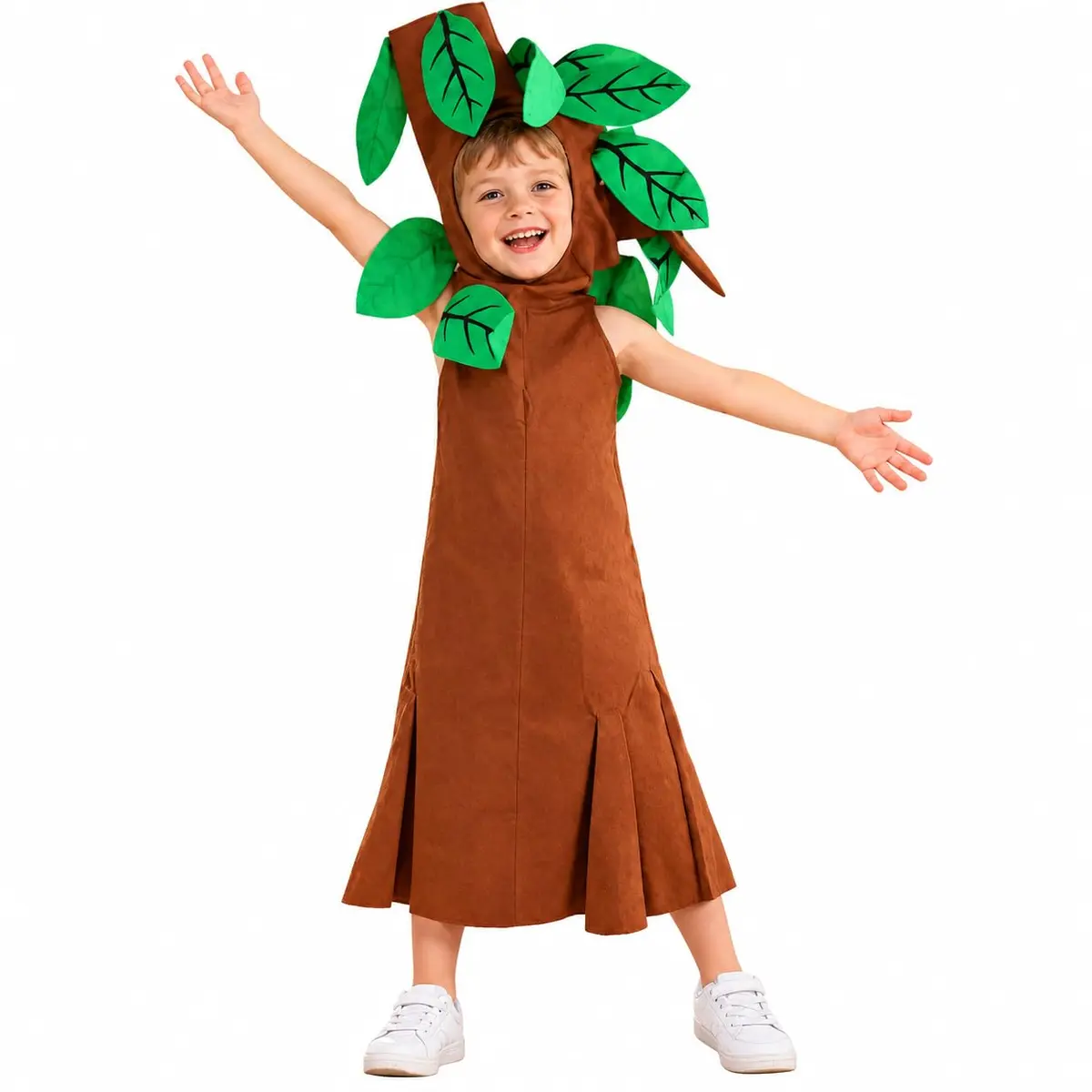 Petitebella Tree Children Costume 11-14 Years | Nature-Inspired Stage Outfit (70-120 chars) - main product image