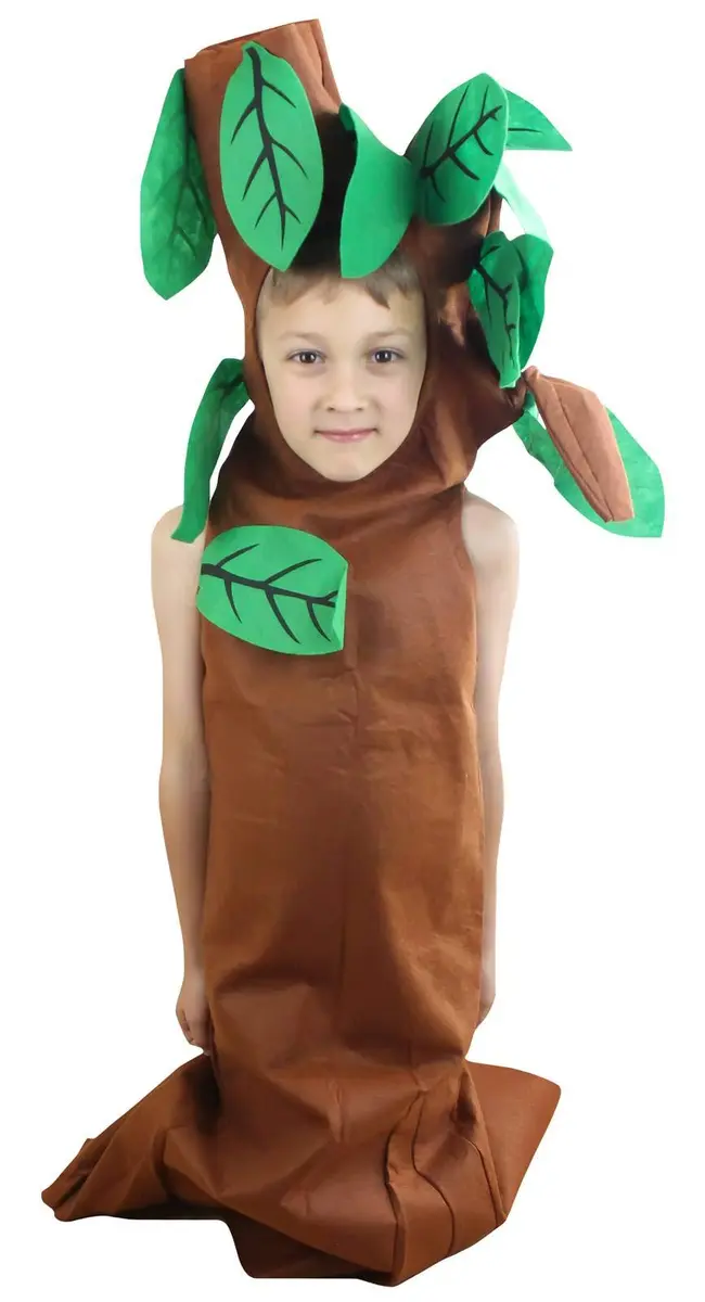 Petitebella Tree Children Costume 11-14 Years | Nature-Inspired Stage Outfit (70-120 chars) - view 2