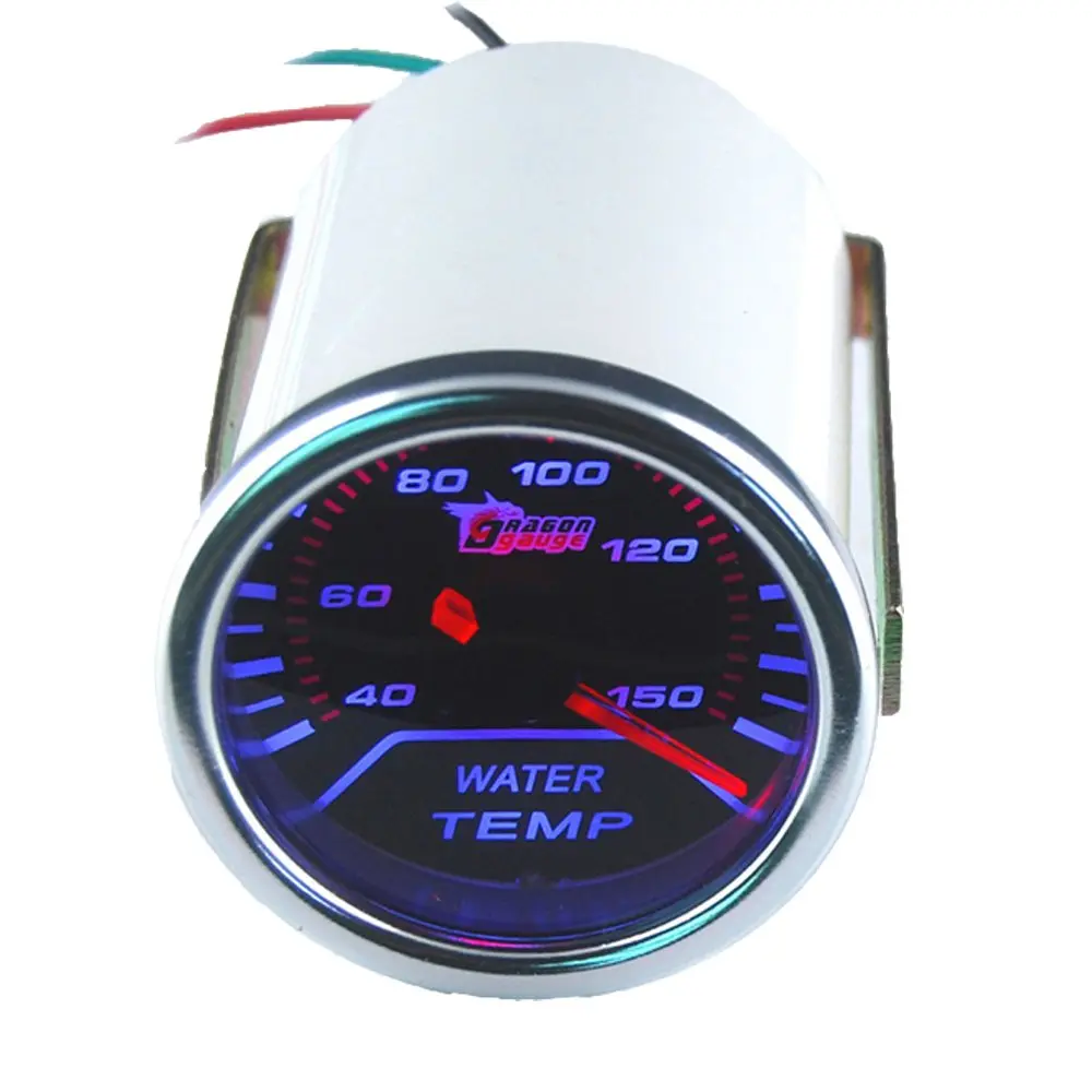 ESUPPORT Car 52mm Water Temp Gauge Kit 2" | Bright LED Display, 12V Professional - main product image