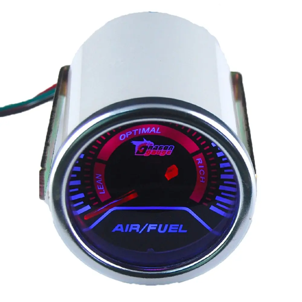 ESUPPORT Car 2" 52mm Air Fuel Ratio Gauge Kit Universal | Bright LED Display & Easy Install - main product image