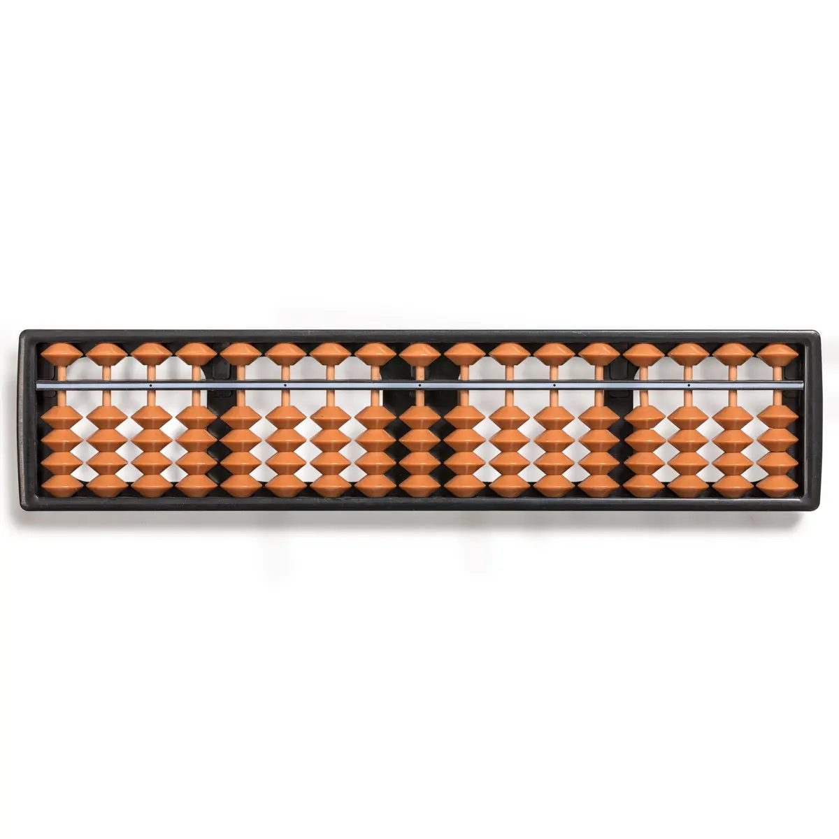 Yellow Mountain Imports 17-Column Soroban Abacus 26.7 cm (10.5 in) | Classic Math Tool for Mental Calculation - view 4