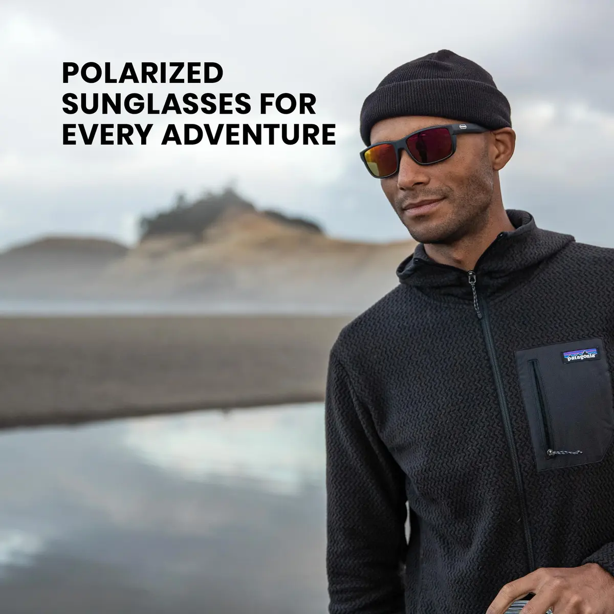 Suncloud Mayor Polarized Sunglass with Polycarbonate Lens, Tortoise Frame/Green Mirror, One Size - view 5