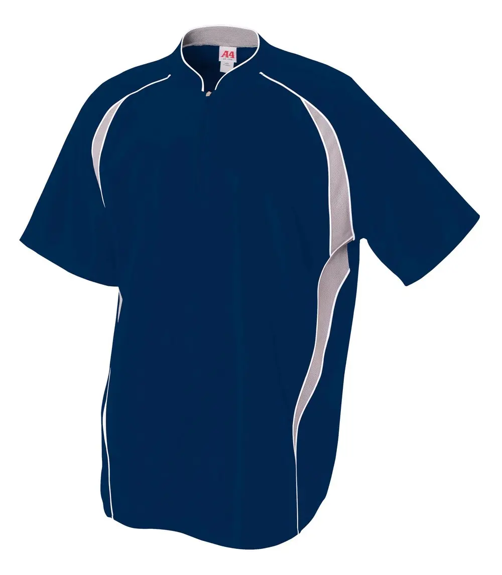 A4 Batting Jacket, Navy, Medium | Moisture Wicking & Odor Resistant (70-120 chars) - main product image