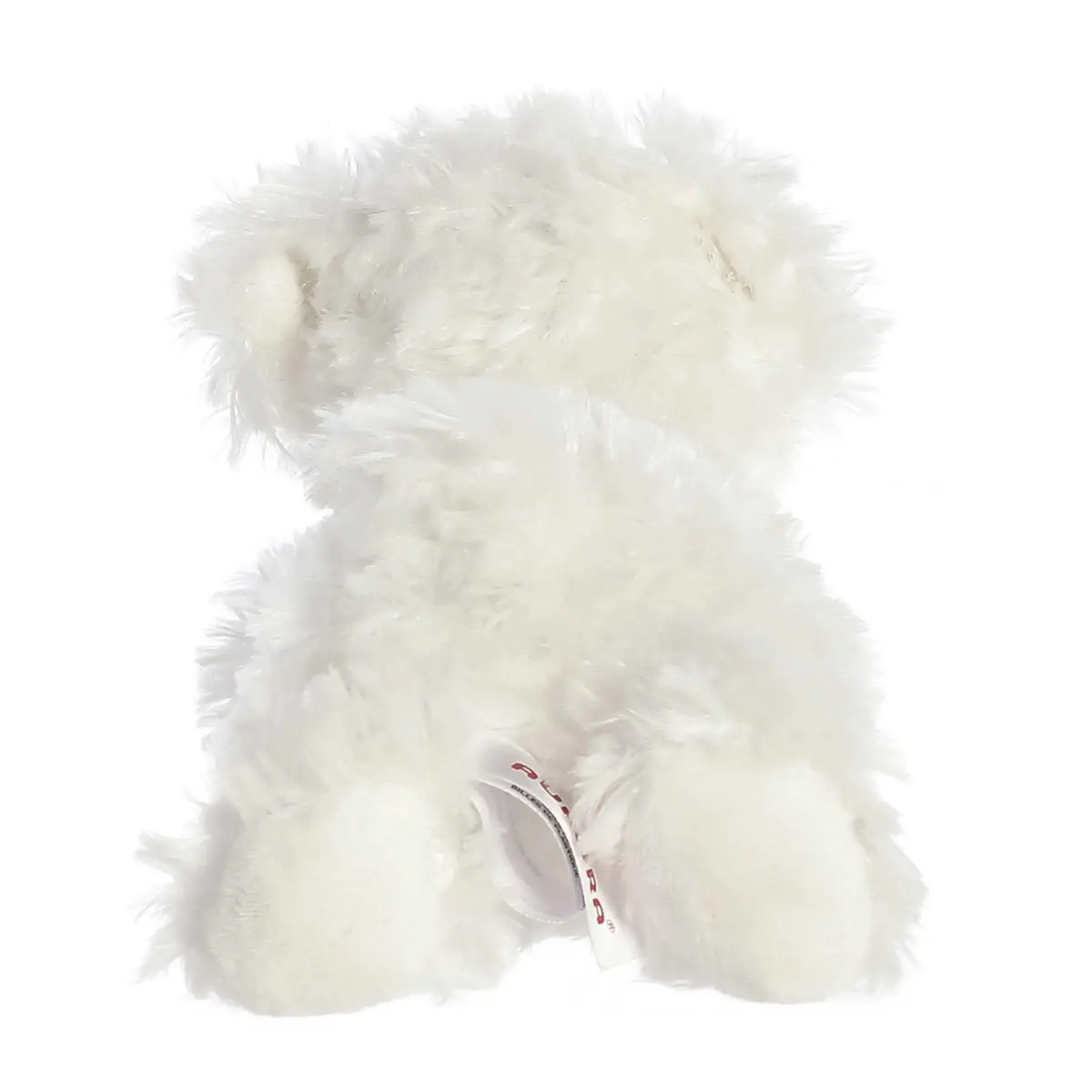 Aurora Mini Flopsie Snowball Puppy Plush Toy | Soft & Cuddly Companion for Kids - view 4