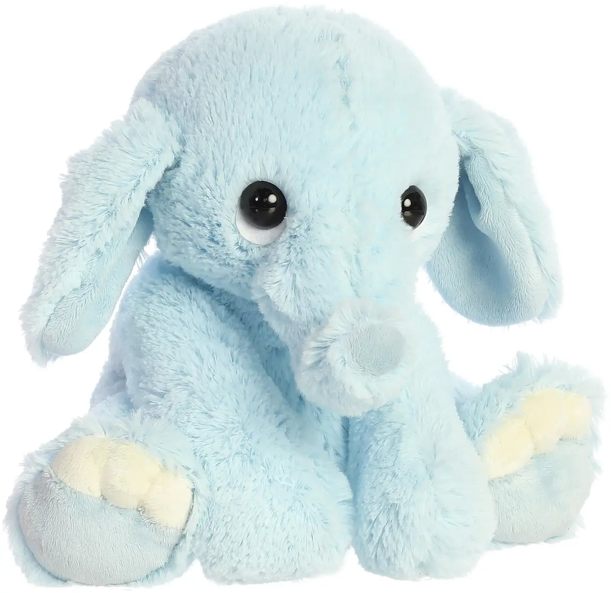 Aurora Playful Lil Benny Phant Baby Stuffed Animal - Soft & Cuddly Toy - Imaginative Play - Blue 10 Inches - view 4