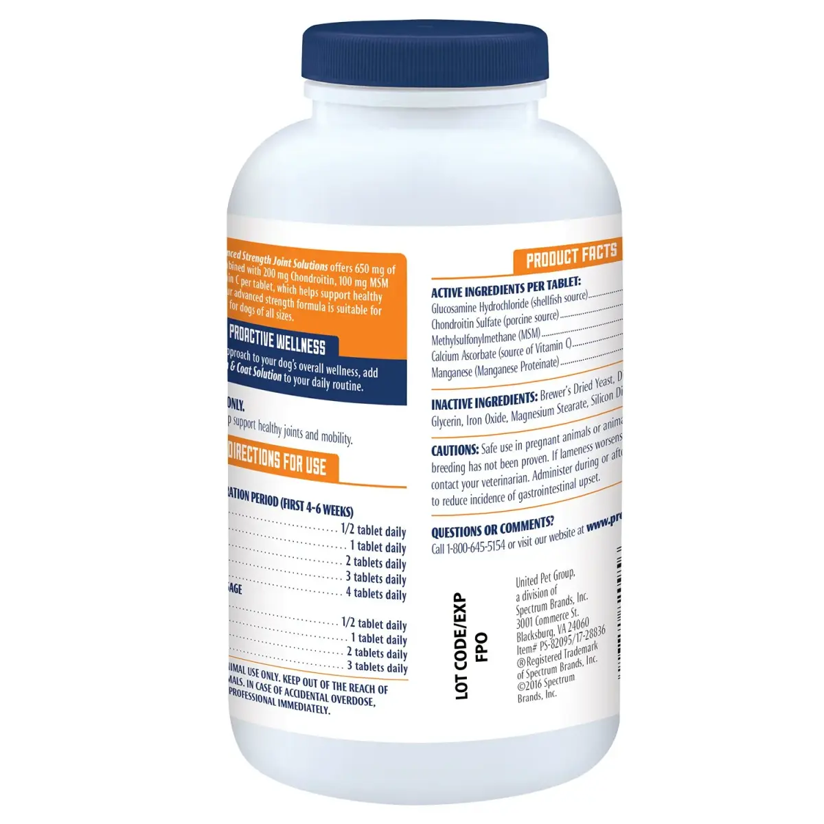 ProSense Advanced Strength Glucosamine Chew Tablets for Dogs 120 Count | Supports Joint Function & Cartilage Health - view 2
