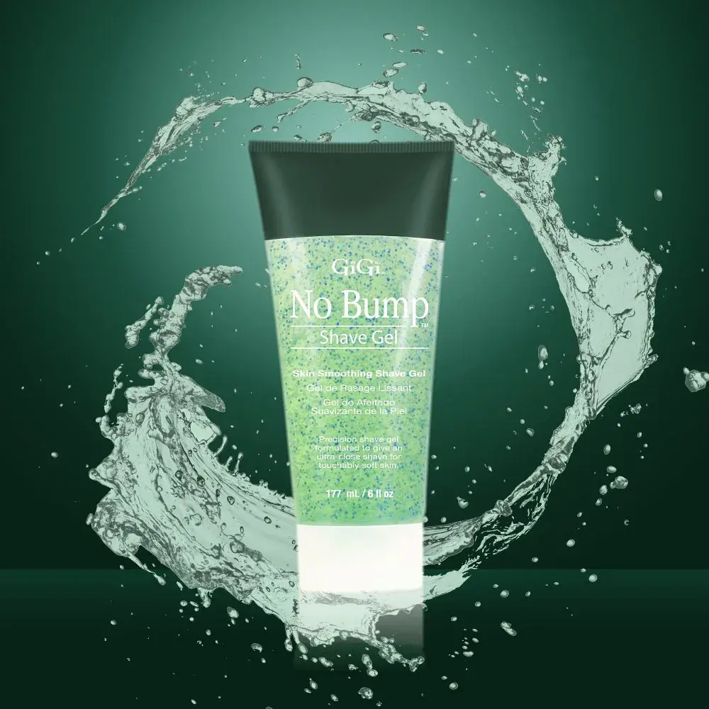 GiGi No Bump Skin Smoothing Shave Gel 177ml (6 fl oz) | Prevents Ingrown Hairs & Razor Bumps - view 5