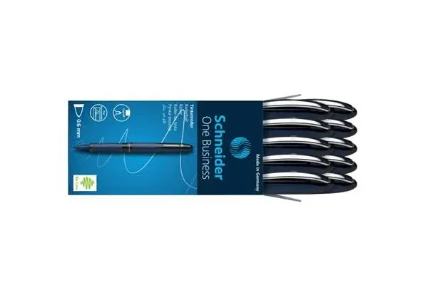 Schneider Rollerball Pen - Black 0.6mm | Smooth Ink Flow for Daily Writing - view 12