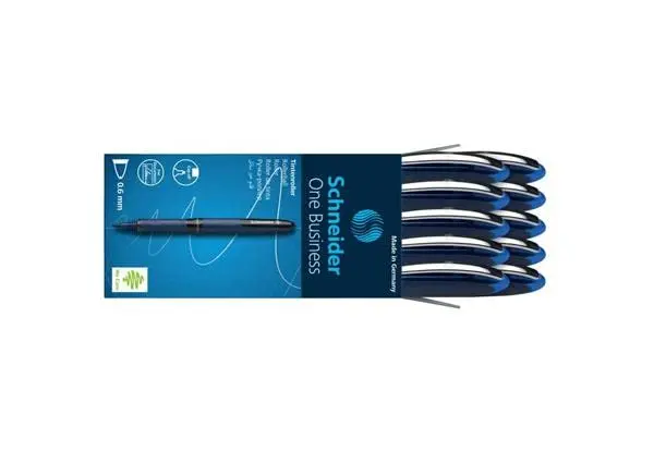 Schneider Roller Ballpen - Blue | Ultra-Smooth Liquid Ink, 0.6mm Line Width, German Quality - view 13
