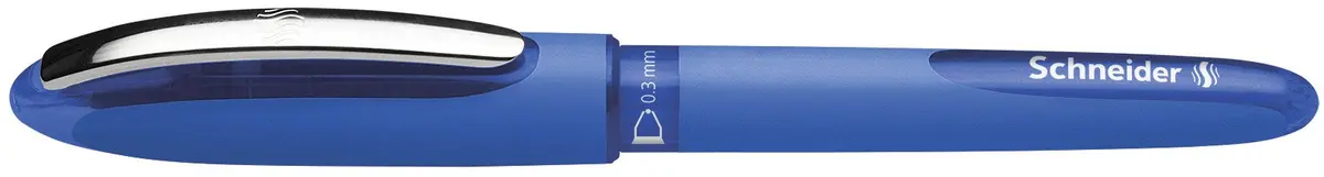 Schneider One Hybrid C 03 Rollerball Pen 0.3mm Blue | Smooth Ink Flow & Ergonomic Grip - main product image