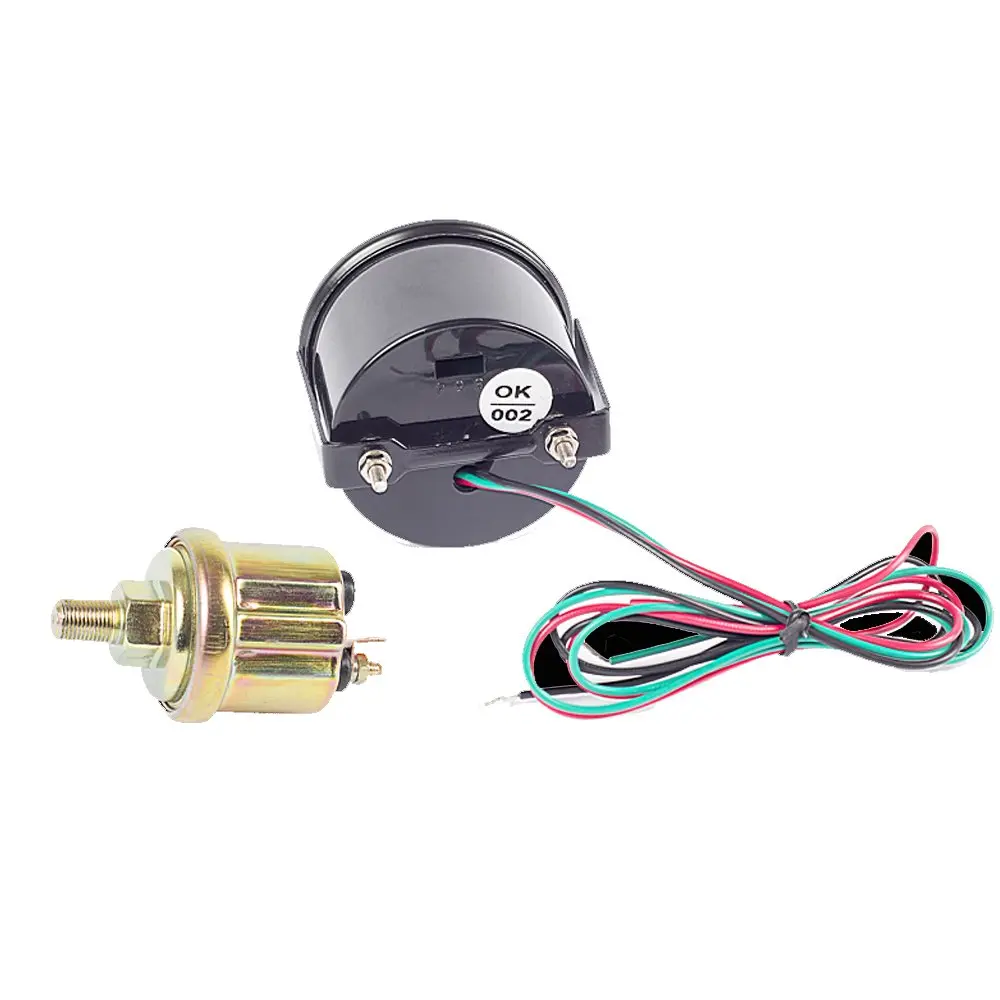 ESUPPORT Digital Oil Press Gauge Kit 52mm (2") Blue LED | 0-120 PSI Pressure Monitoring - view 3