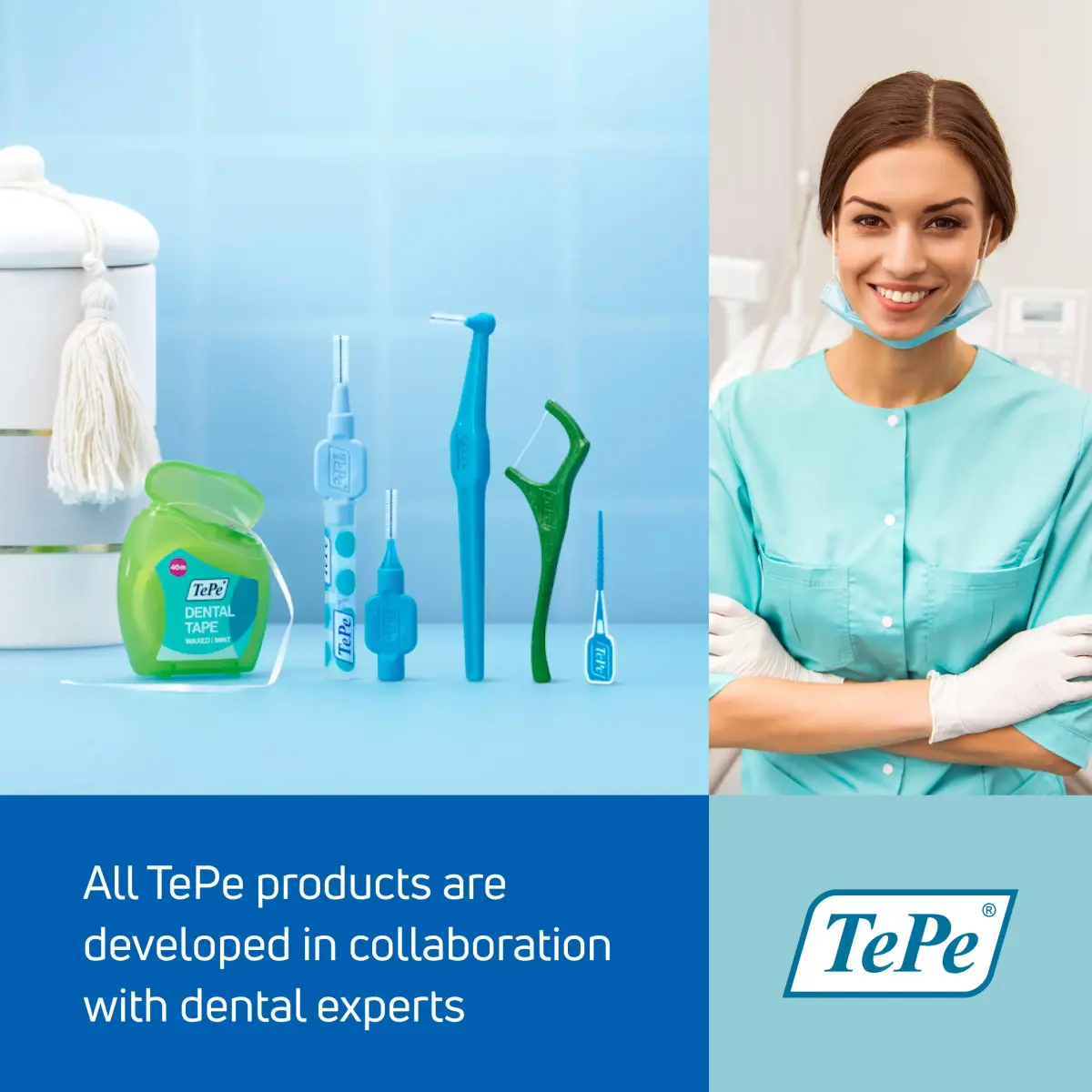 TePe Interdental Brush Angle Mixed Pack | 6 Count (Pack of 1) - view 7