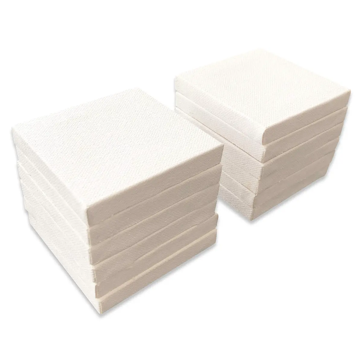 LWR CRAFTS Mini Stretched Canvas 3" x 3" Pack of 12 | Perfect for Oil & Acrylic Art - main product image