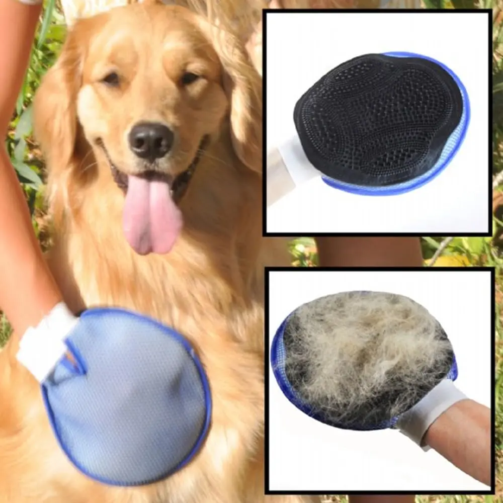 StealStreet Pet Grooming Mitt One Size | Gentle Dirt & Loose Hair Removal for Cats & Dogs - view 2