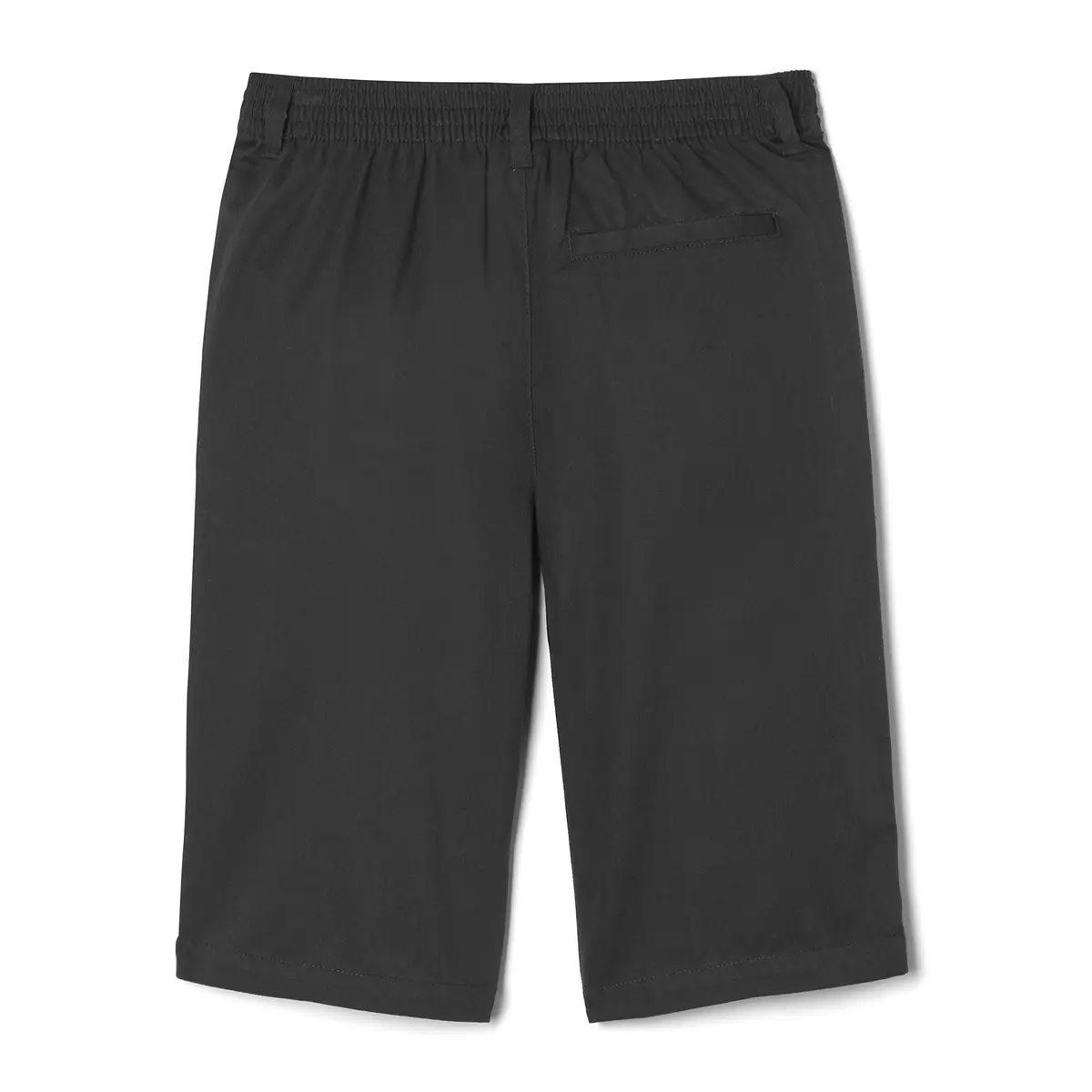 French Toast Boys' Pull-On Twill Short, Black, 20 | Slim Fit Summer Shorts with Concealed Elastic - view 2