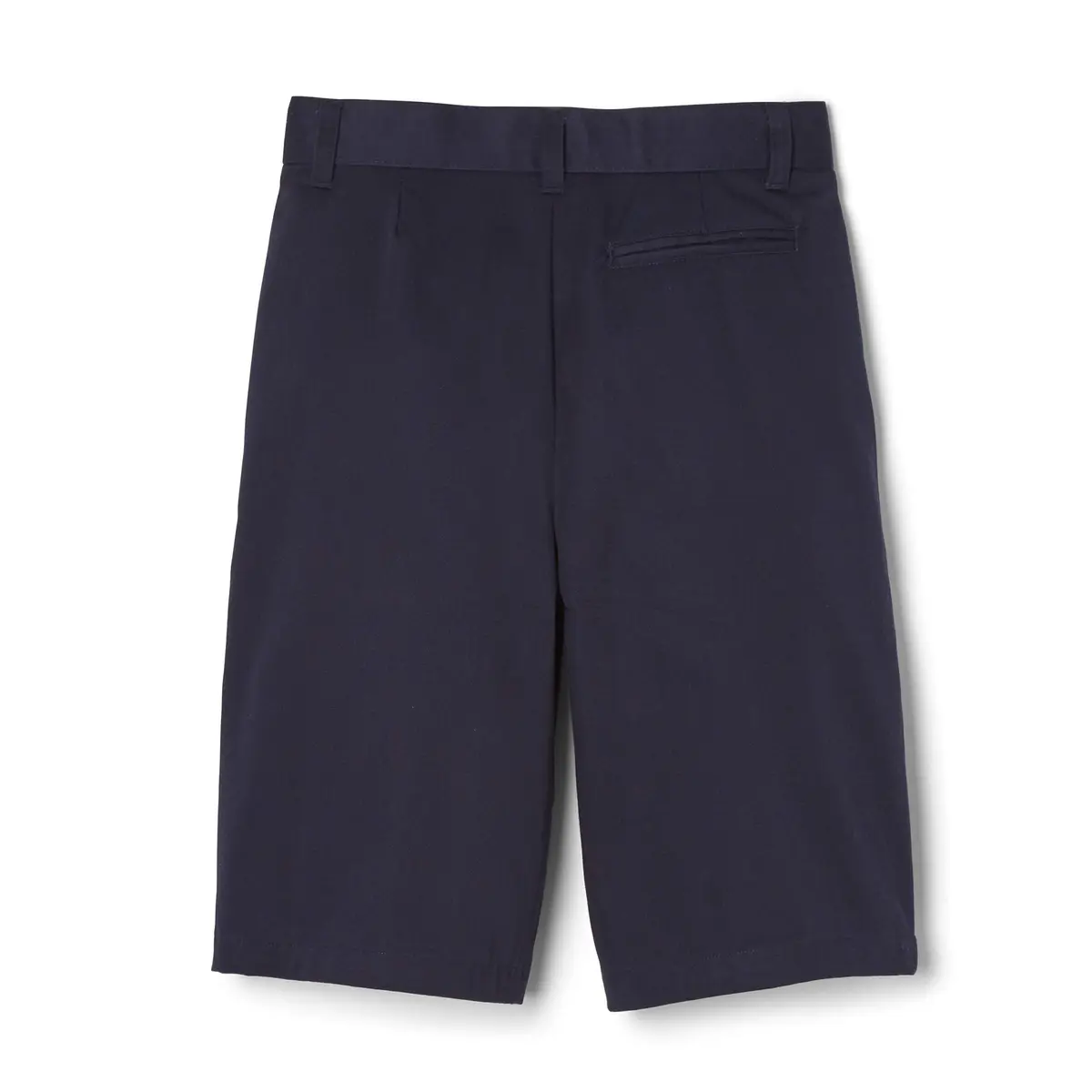 French Toast Boys' Adjustable Waist Twill Pleated Short, Navy, 18 | Wrinkle-Resistant, Perfect Fit - view 4