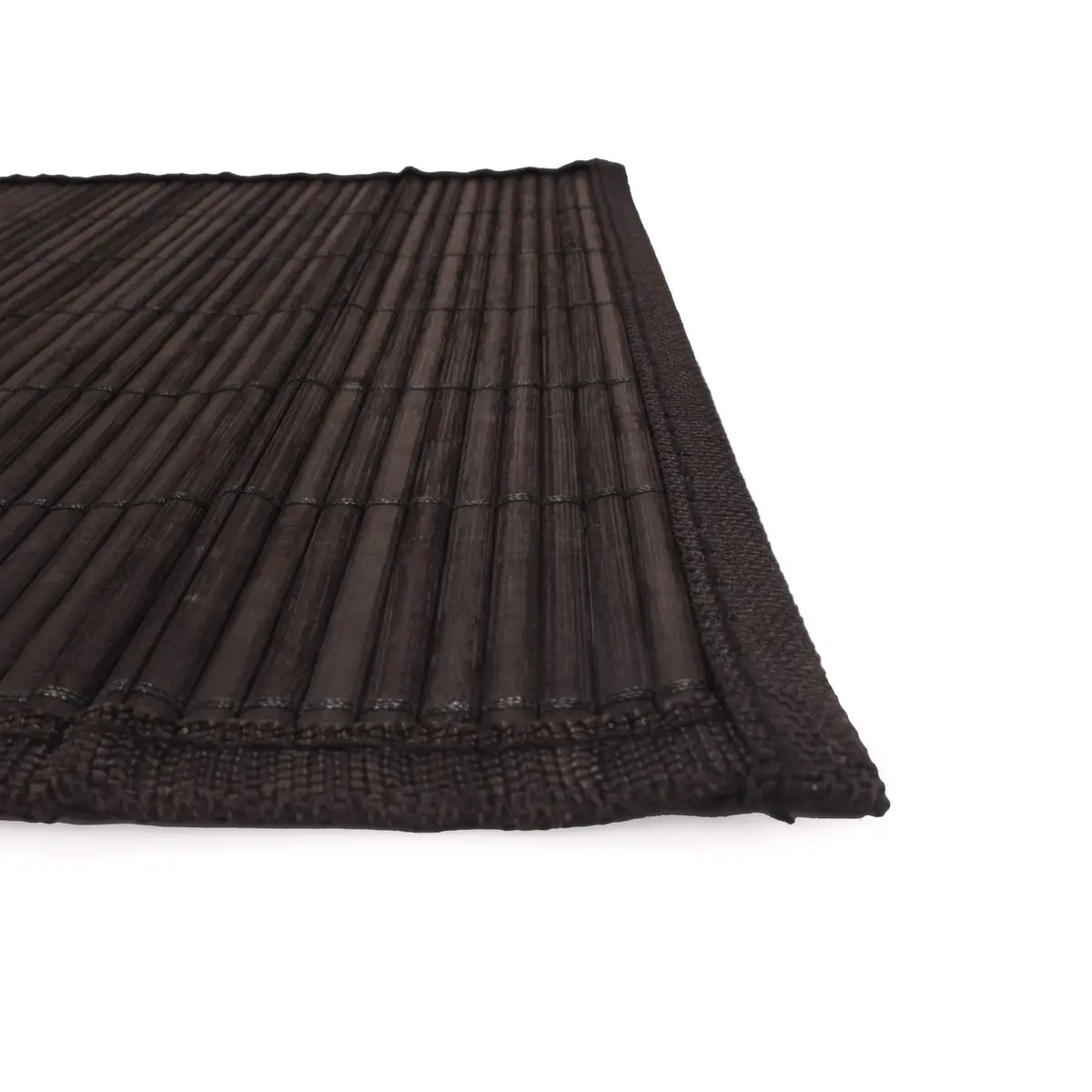 BambooMN Bamboo Placemat - 18" x 13" | Reversible, Natural Bamboo, 4 pcs - view 2