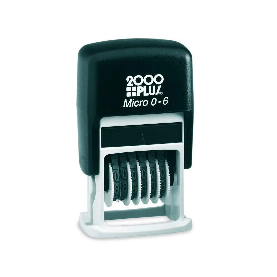 2000 PLUS Self-Inking Numberer Stamp 6-Bands 1/2" & 5/32" | Precise Custom Numbering Tool - main product image
