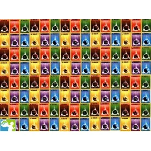 Pokémon 100 Assorted Basic Energy Cards | Value Pack Collectible Card - main product image