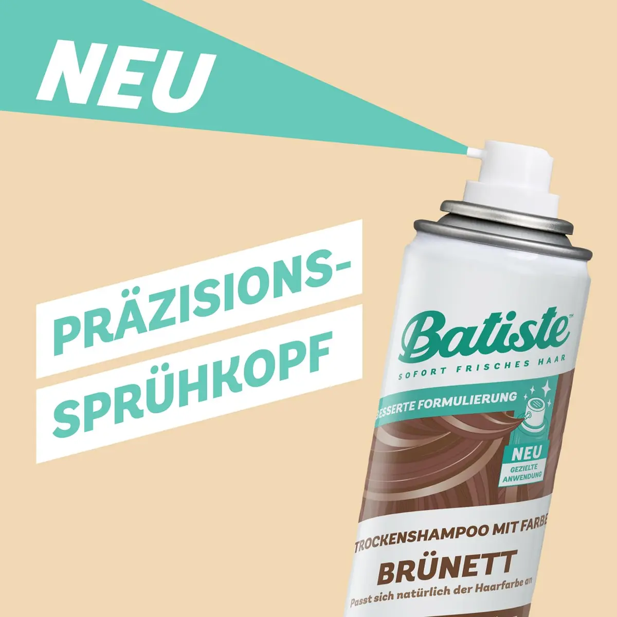 Batiste Dry Shampoo Beautiful Brunette 6.73 fl. oz. | Waterless formula for brunettes - view 5