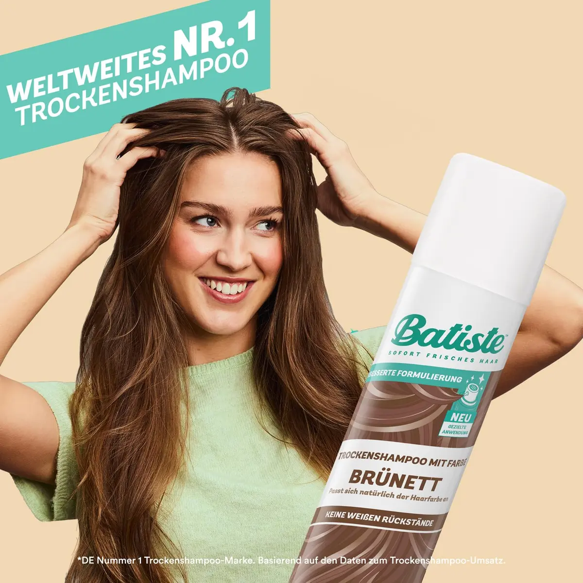 Batiste Dry Shampoo Beautiful Brunette 6.73 fl. oz. | Waterless formula for brunettes - view 7
