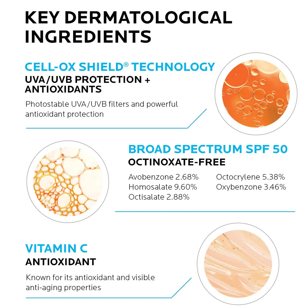 La Roche-Posay Anthelios AOX Antioxidant Serum with Sunscreen SPF 50 30ml (1 Fl Oz) | Broad Spectrum UVA/UVB Protection - view 4