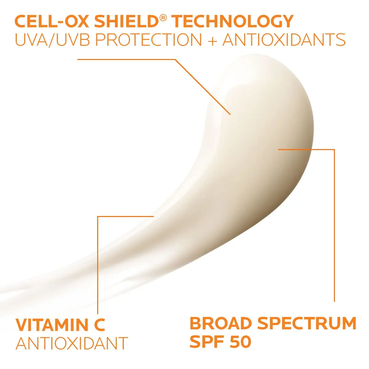 La Roche-Posay Anthelios AOX Antioxidant Serum with Sunscreen SPF 50 30ml (1 Fl Oz) | Broad Spectrum UVA/UVB Protection - view 3
