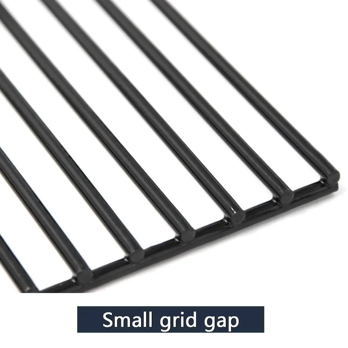 Hongso 16 5/8" x 24 1/2" Porcelain Steel Grill Grates (2-Pack) | Fits Charbroil, Thermos, Kenmore Grills - view 5