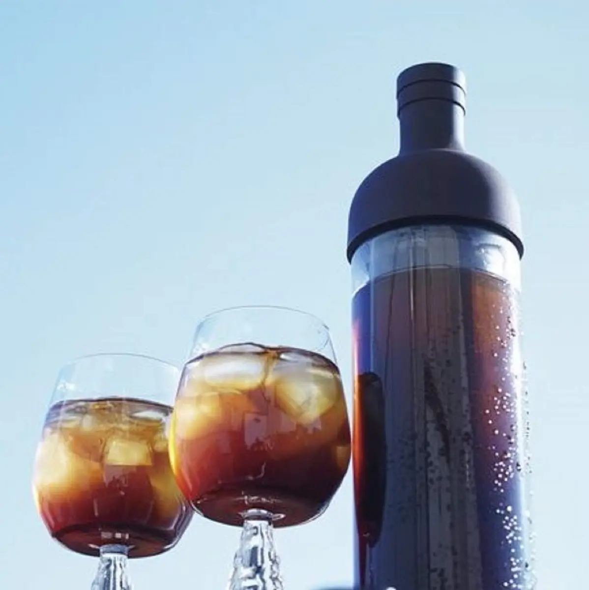 HARIO Filter Coffee Bottle 650ml | Heatproof Glass for Cold Brew & Iced Coffee - view 5