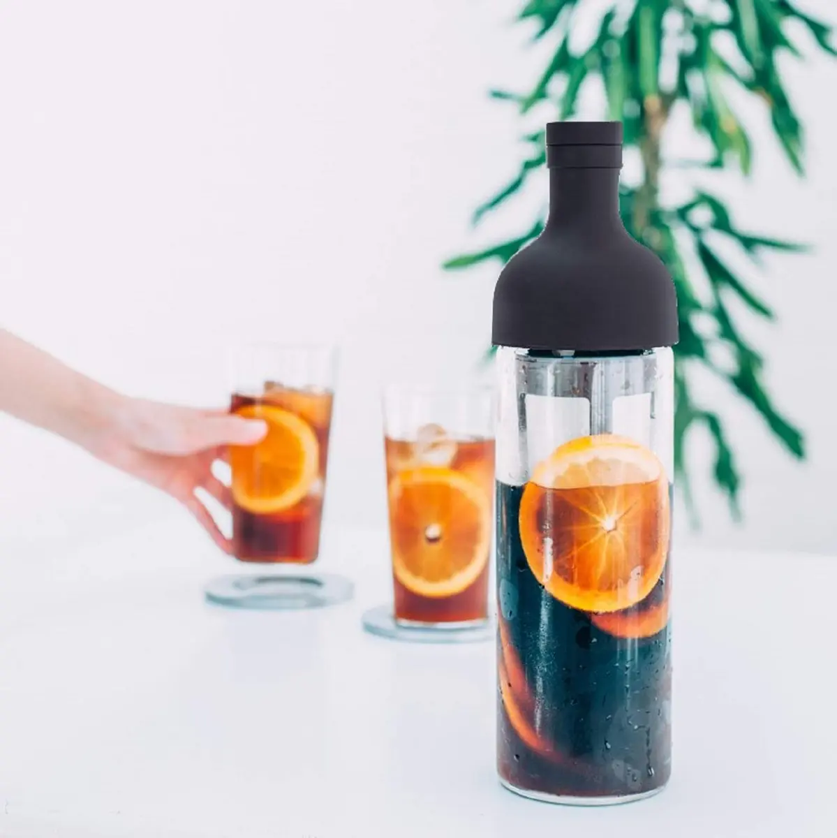 HARIO Filter Coffee Bottle 650ml | Heatproof Glass for Cold Brew & Iced Coffee - view 3
