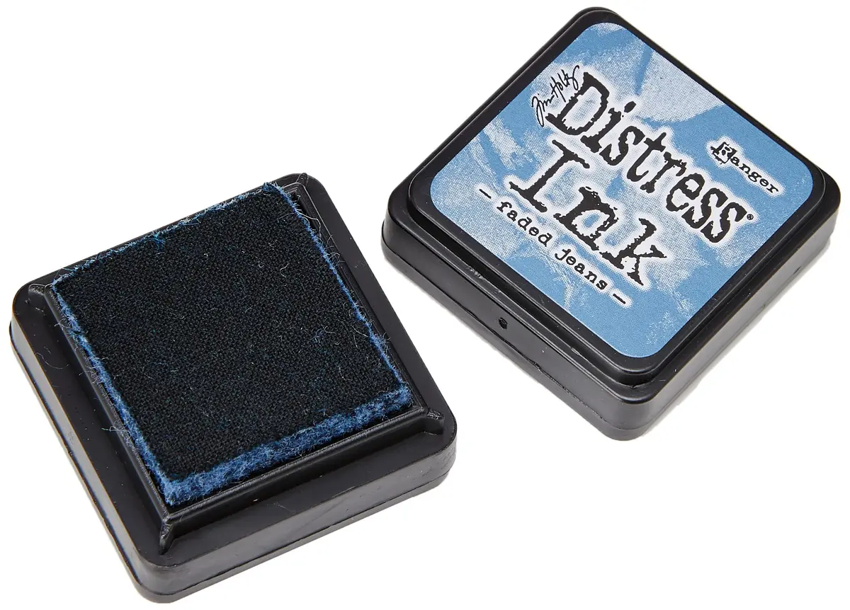 Ranger Distress Ink Pad Mini 0.8 fl oz | Faded Jeans for Crafting & Scrapbooking - view 3