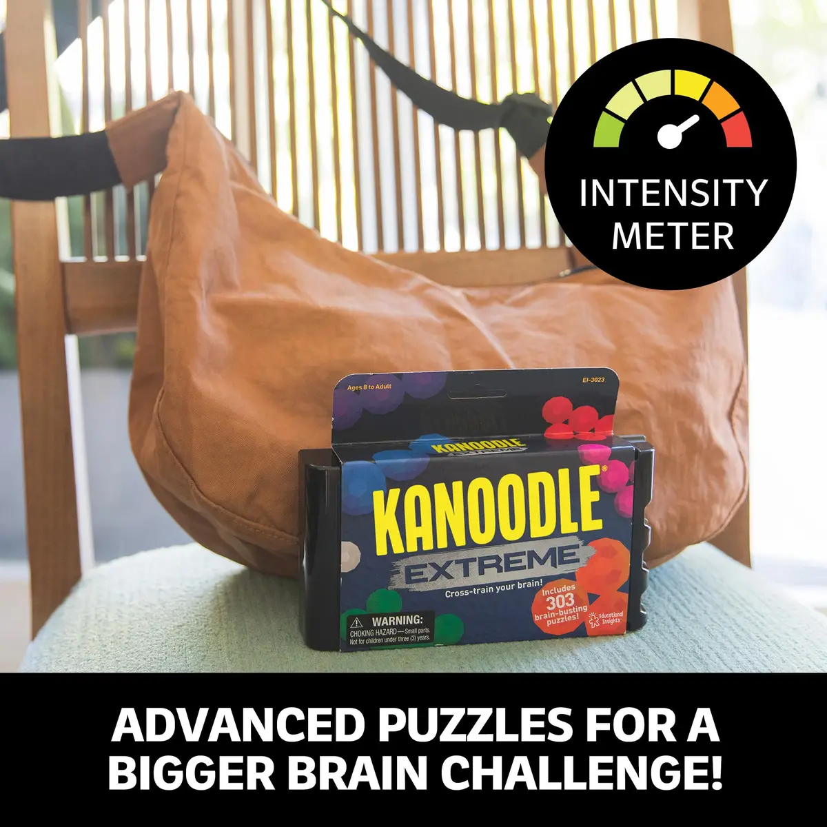 Educational Insights Kanoodle Extreme | 303 Challenging Brain Puzzles for Kids & Adults - view 4