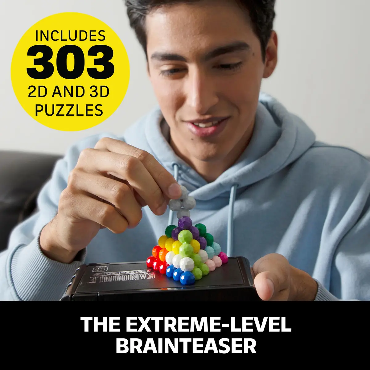 Educational Insights Kanoodle Extreme | 303 Challenging Brain Puzzles for Kids & Adults - view 2