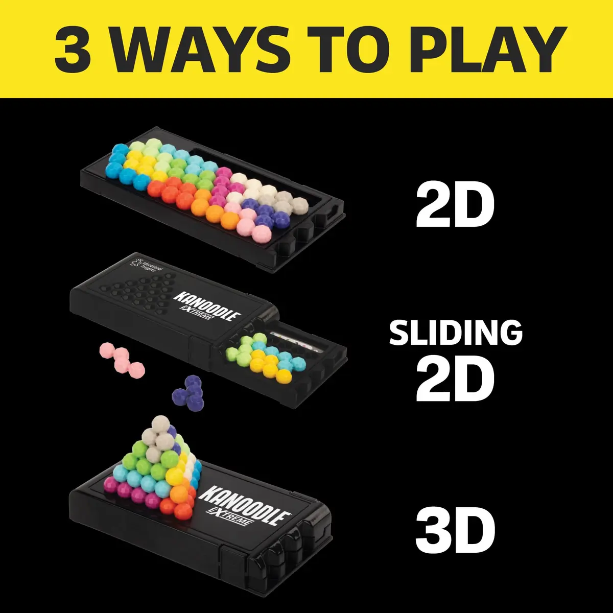 Educational Insights Kanoodle Extreme | 303 Challenging Brain Puzzles for Kids & Adults - view 3