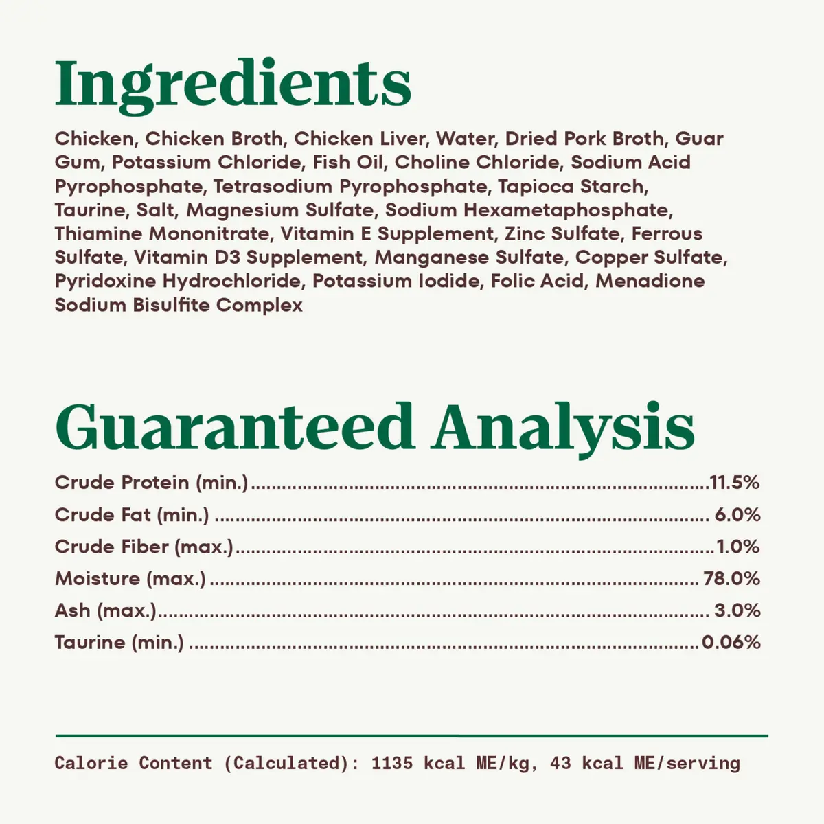 Nutro Perfect Portions Pate Wet Cat Food, Chicken Recipe, 2.6 oz | Grain-Free, Complete & Balanced for Adult Cats - view 5
