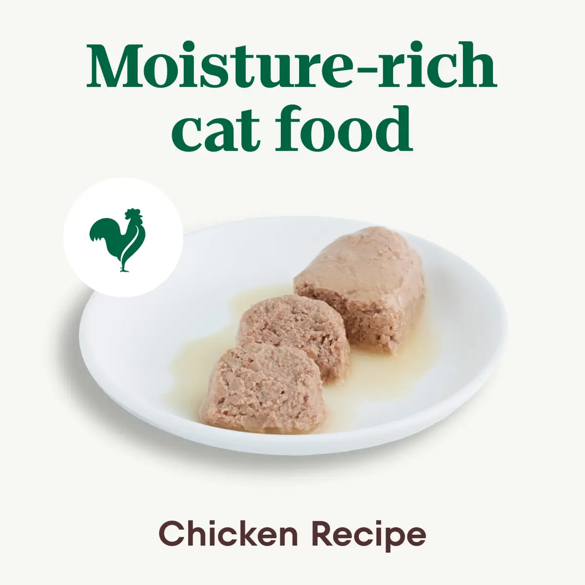 Nutro Perfect Portions Pate Wet Cat Food, Chicken Recipe, 2.6 oz | Grain-Free, Complete & Balanced for Adult Cats - view 2