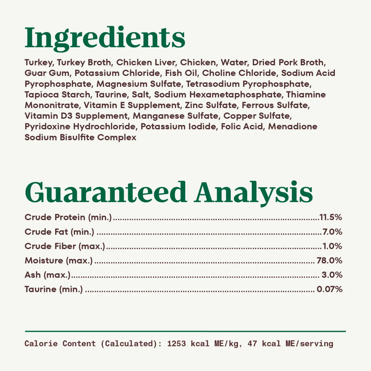 Nutro Perfect Portions Pate Wet Cat Food, Turkey Recipe, 2.6 oz, 24 ct | Grain-Free, Hydrating, Complete Nutrition - view 5