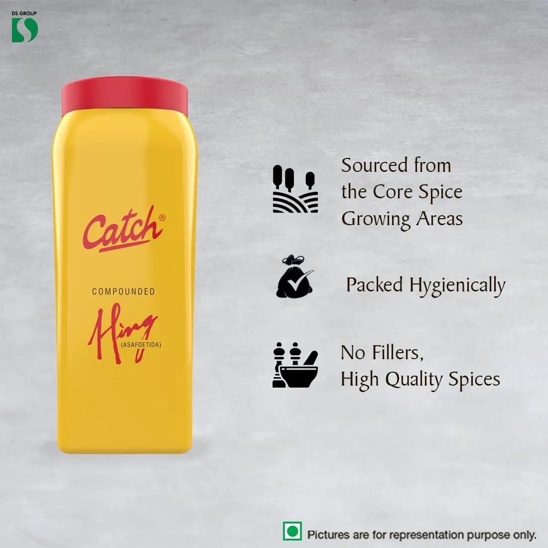 Catch Compounded Hing 100g | Authentic Indian Spice for Robust Flavor - view 5