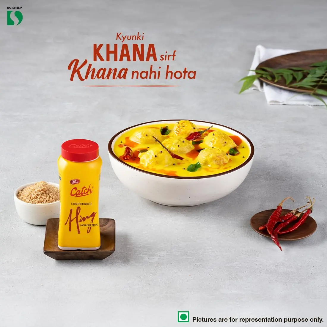 Catch Compounded Hing 100g | Authentic Indian Spice for Robust Flavor - view 3