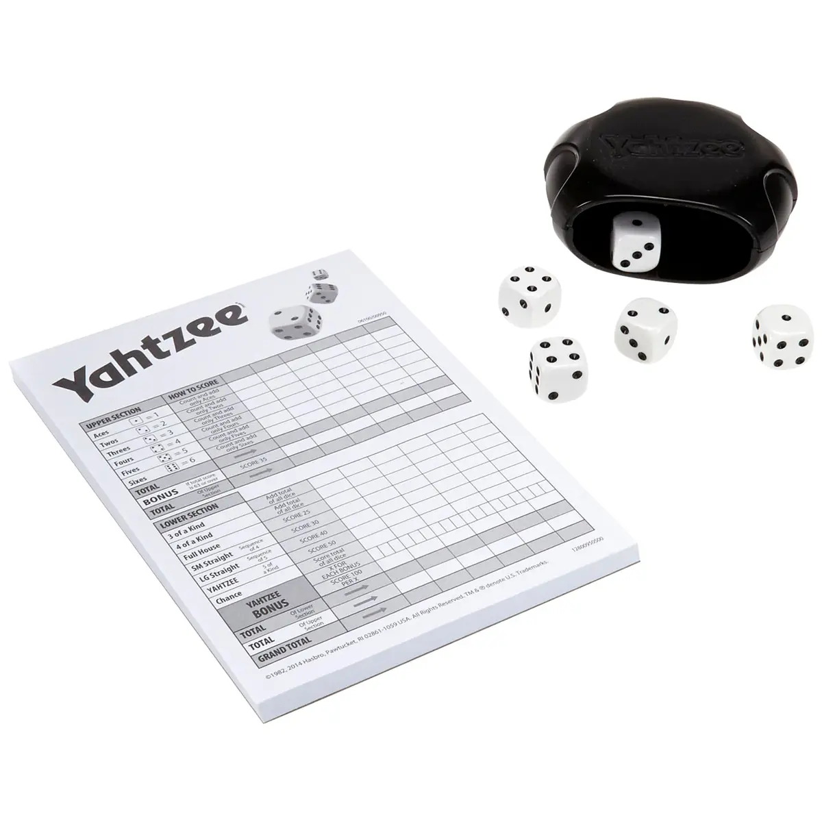 Hasbro Gaming Yahtzee Classic Dice Game 1 Count (Pack of 1) | Strategy Game for Ages 8+ - view 5