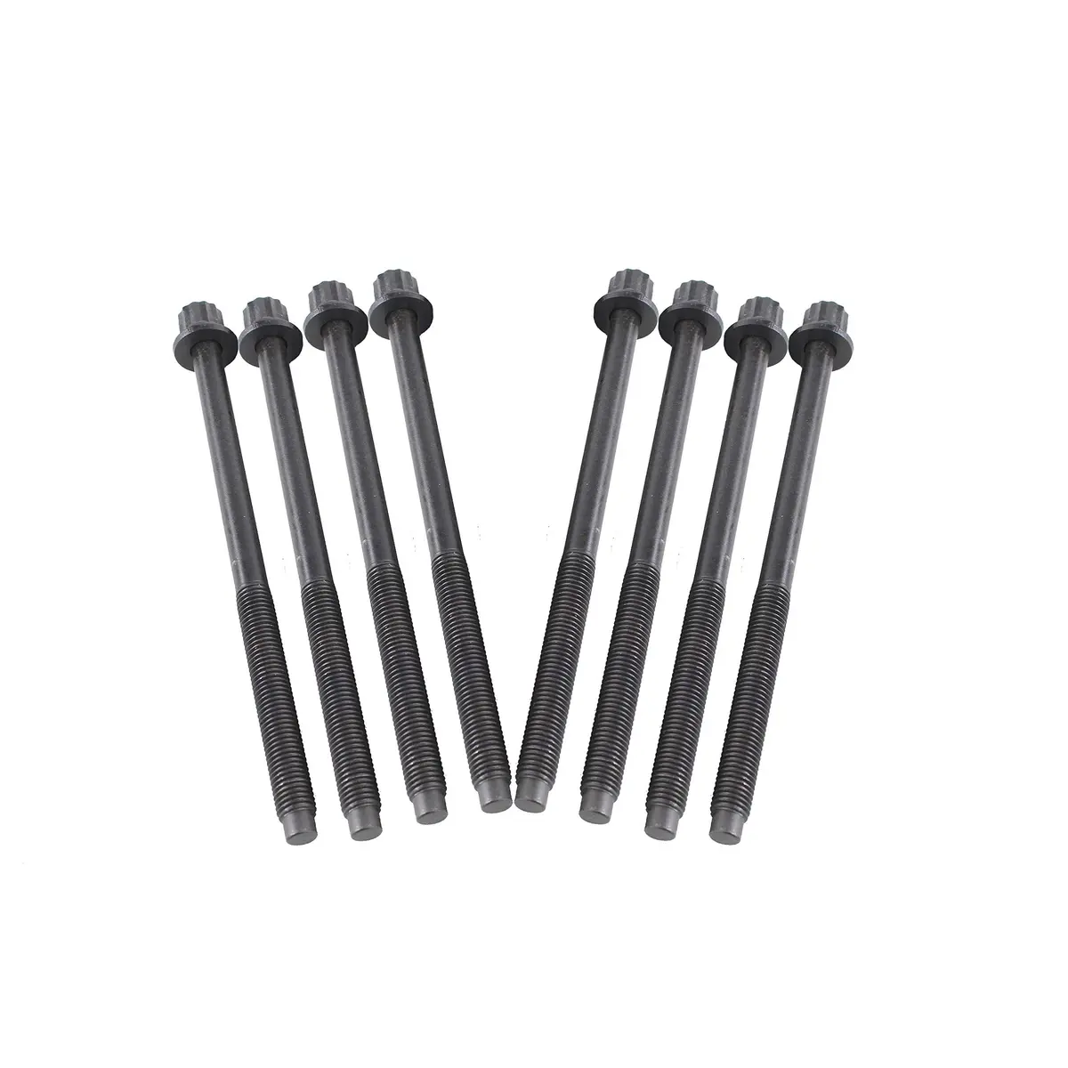 DNJ Head Bolt Kit for Honda & Acura 1.8L-2.4L | Fully Threaded Hex Bolts, Black, M10x1.5 - view 2