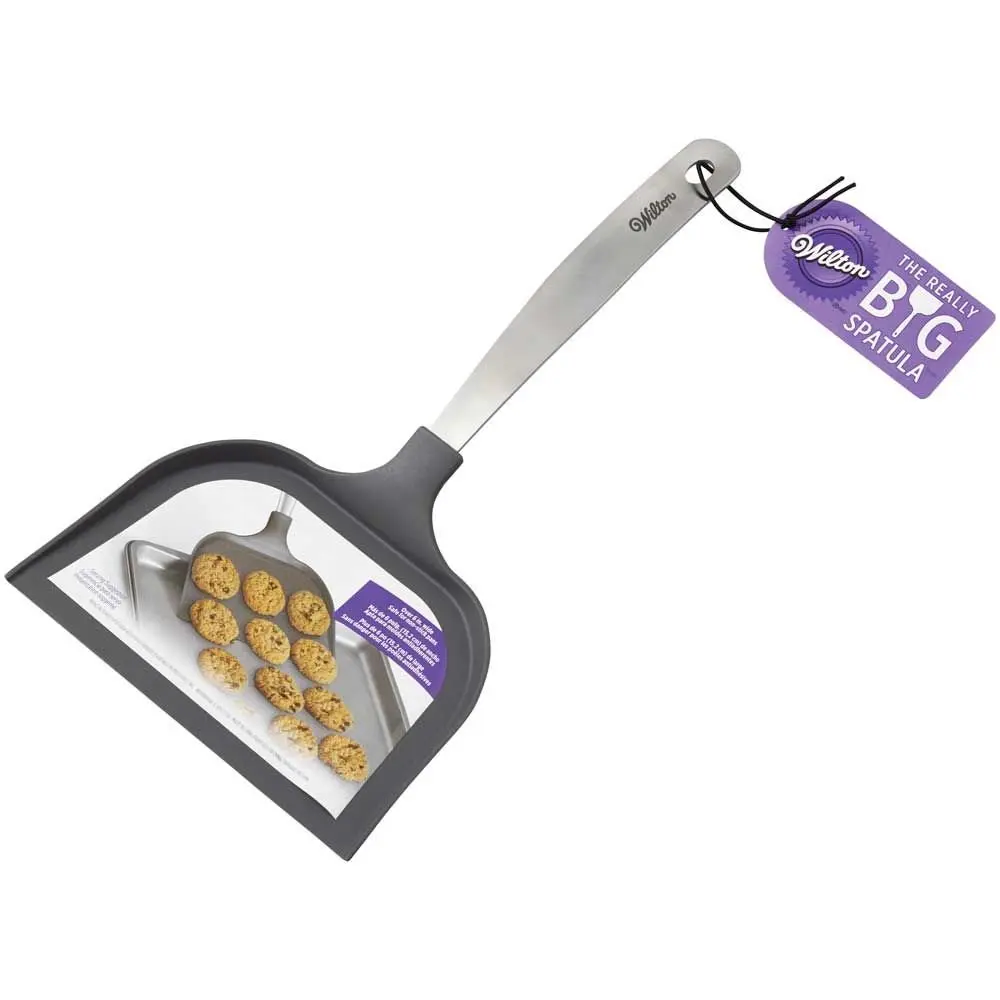 Wilton Really Big Extra Wide Spatula, Stainless Steel | Large Cookie & Pancake Turner (70-120 chars) - view 3