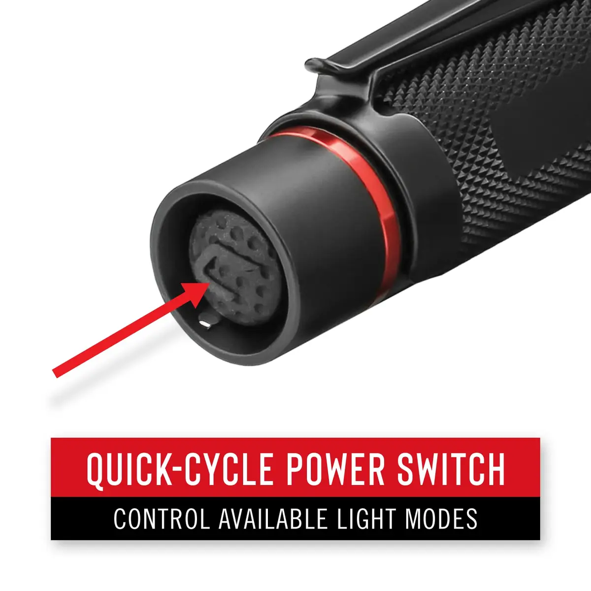 Coast HX5 LED Flashlight 410 Lumens Black | Focusing Beam, USB Rechargeable, Weatherproof - view 5