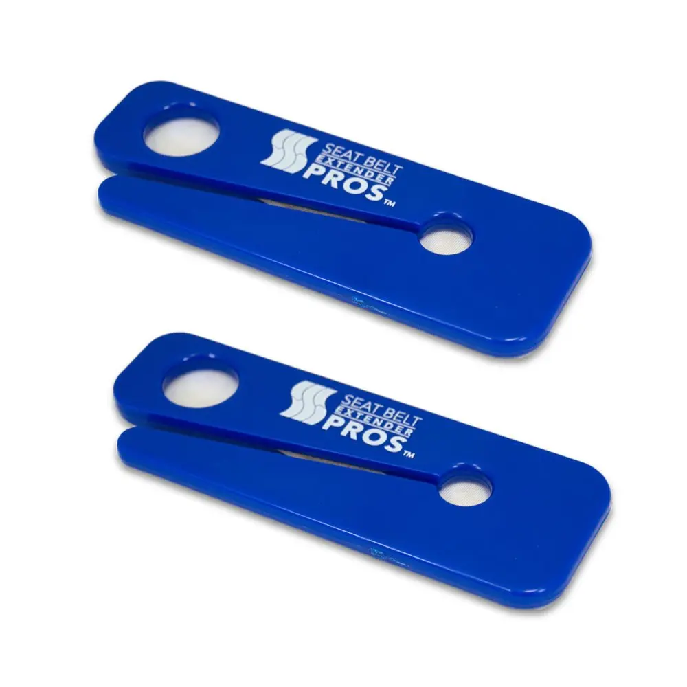 SEAT BELT EXTENDER PROS Seat Belt Cutter 2-Pack | Emergency Car Safety Tool, Blue, Compact & Sturdy - view 2