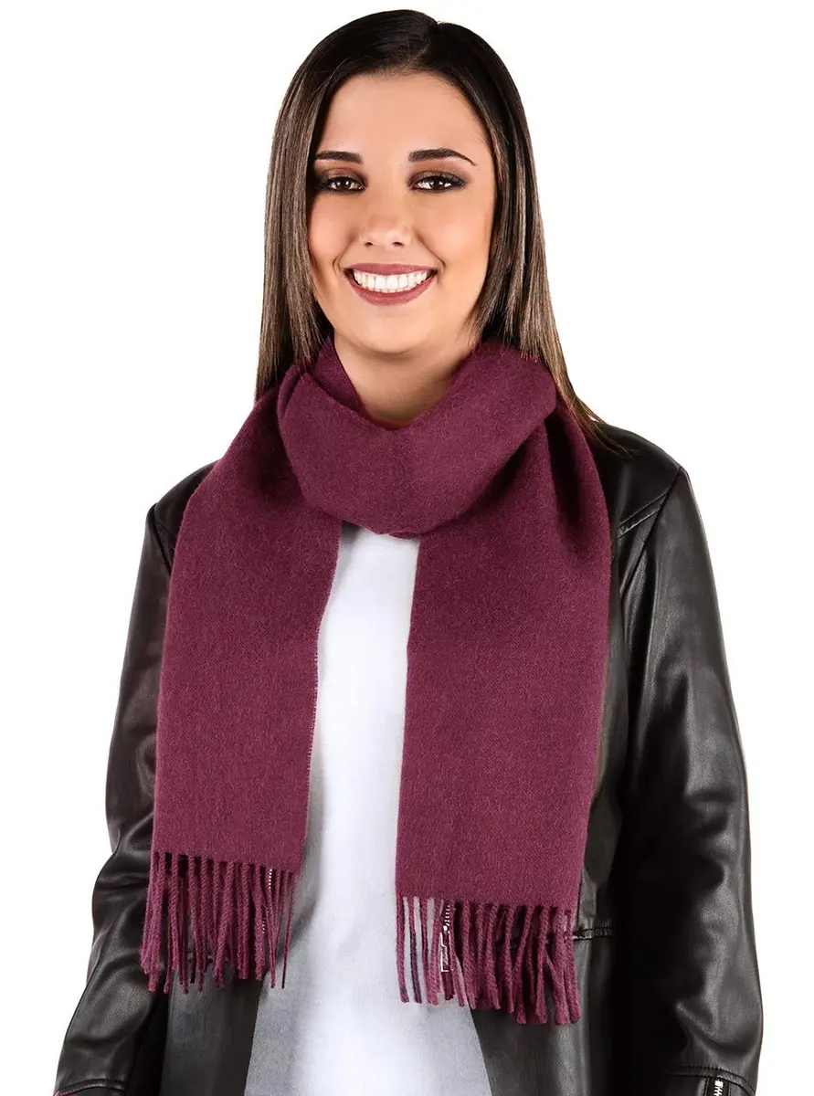 Inca Fashions Baby Alpaca Scarf | Luxurious Softness & Classic Style (71in x 12in) - view 2