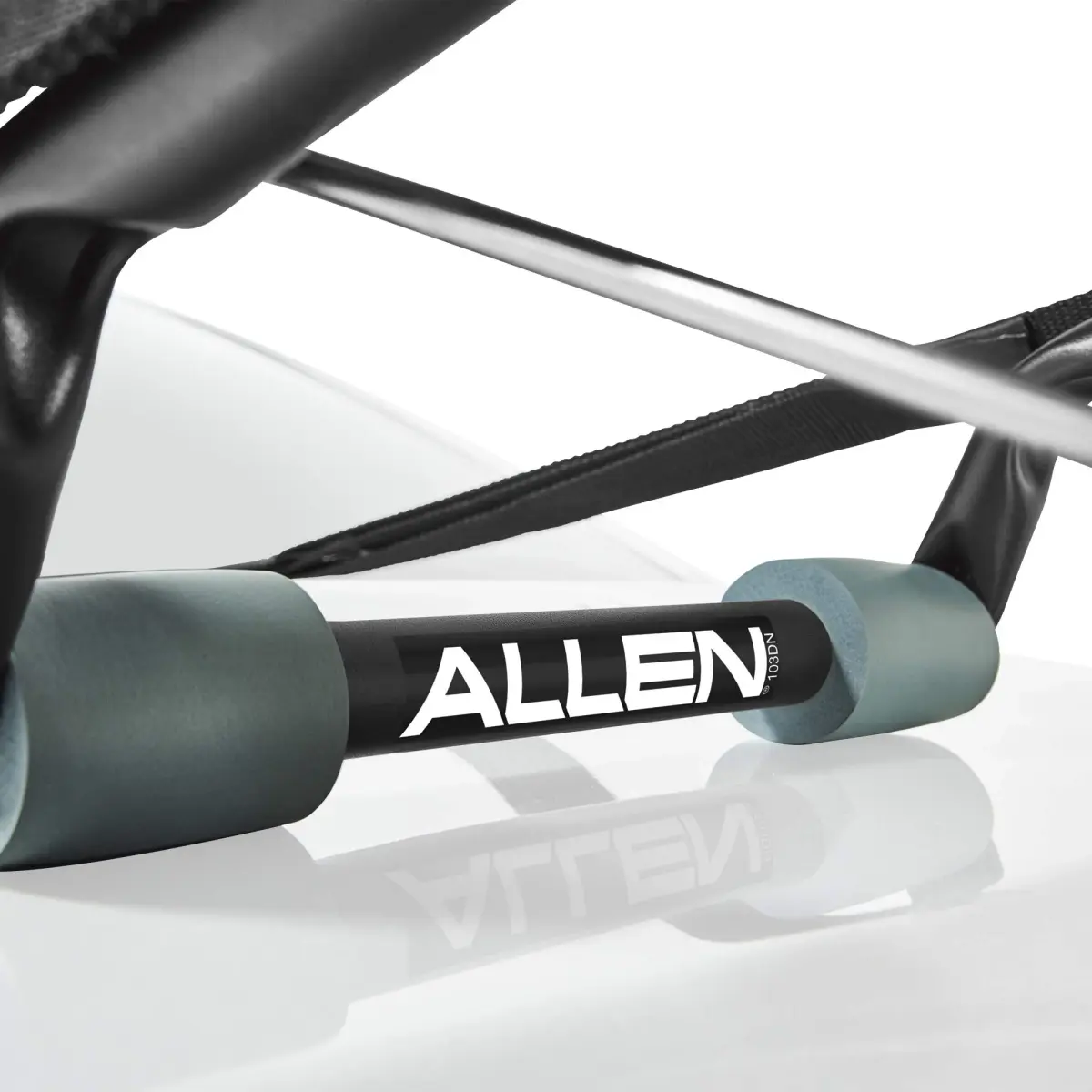 Allen Sports Deluxe Trunk Mount 3-Bike Carrier, Model 103DN-R, Black | 4 kg (8.8 lb) Carrier for Sedans, Hatchbacks, SUVs - view 7